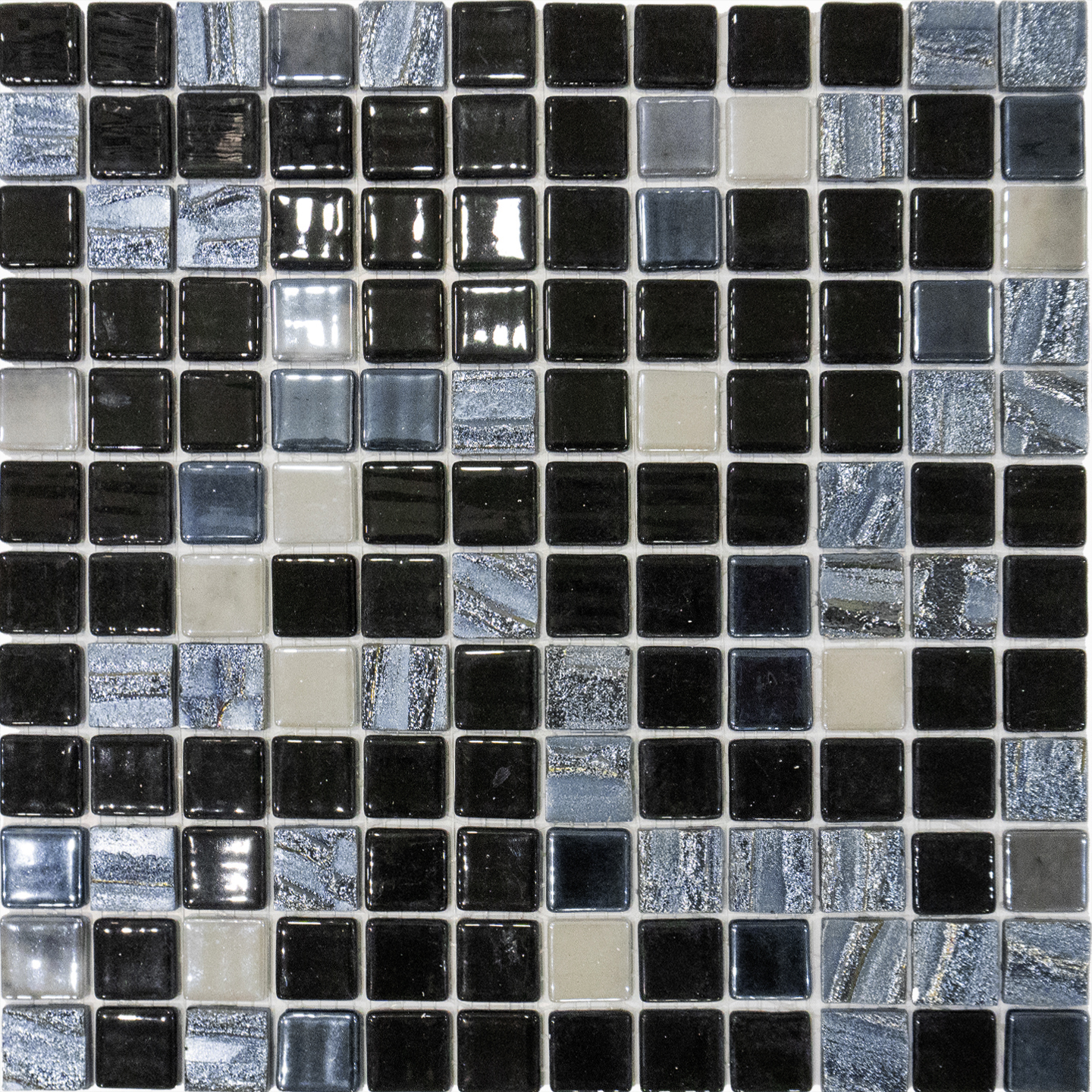Astra Black Mix (на сетке) 31.7x31.7 Vidrepur
