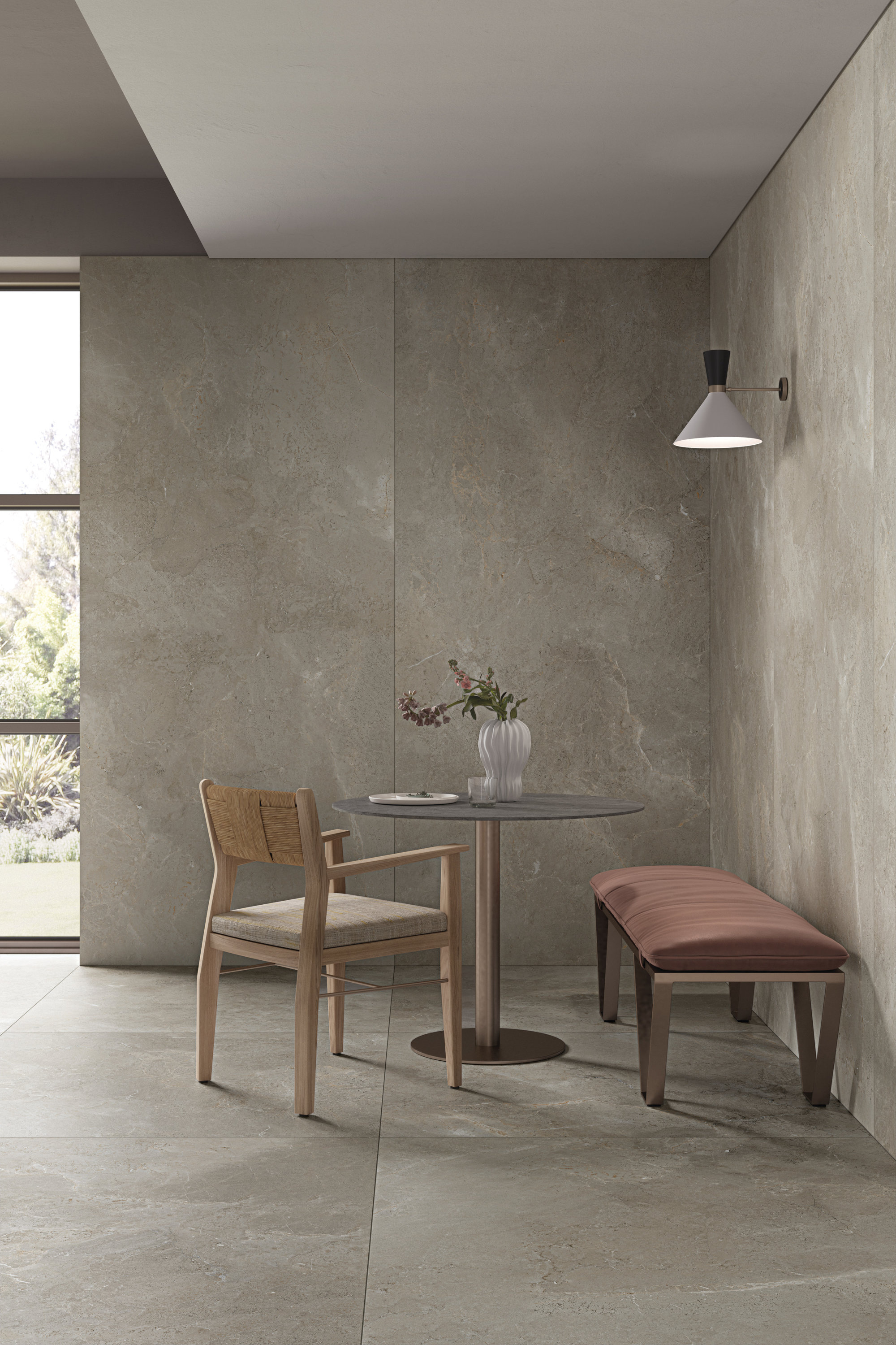 P315591MF6 Mystic Black Natural 6mm 150x300 IRIS FMG фото 15