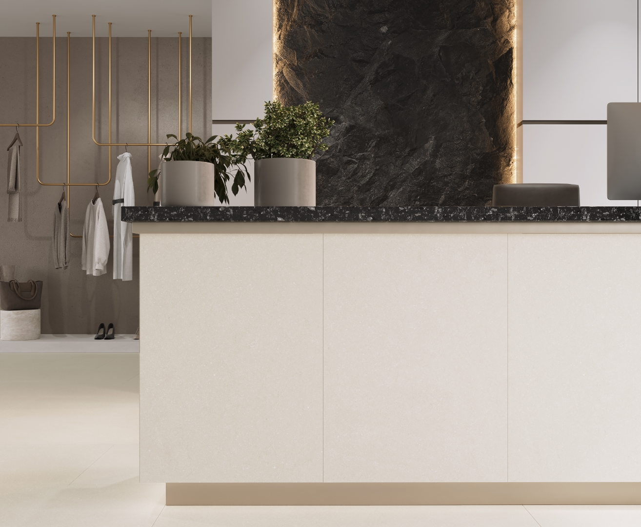 Attol Opal Pro Deco Lines бежевый R10Soft MSTR CB 60х120 Laparet