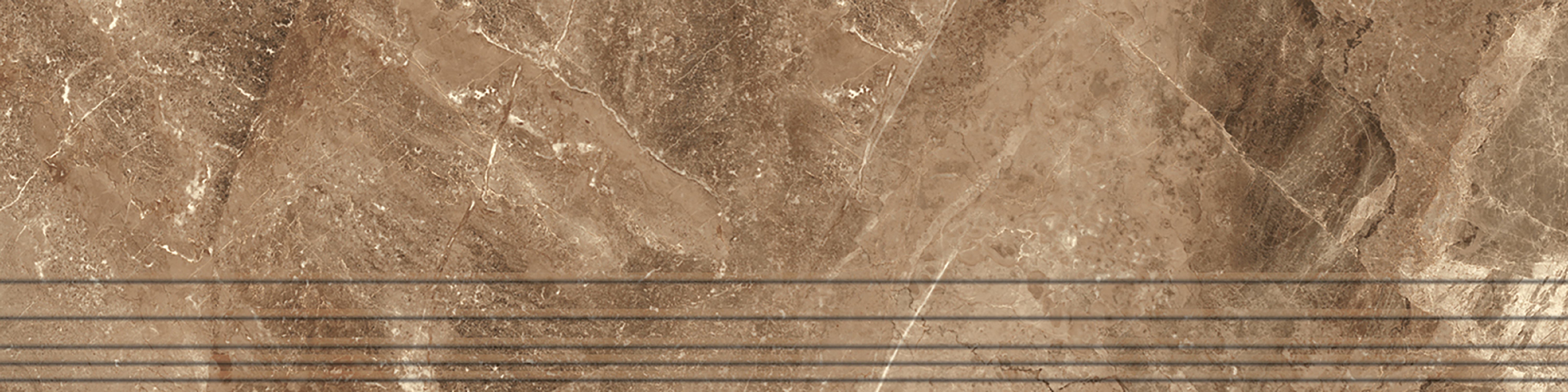 GNR12030421-G Ступень Магма Коричневый темный граниль 1200x300x9.5 ProGRES Ceramica