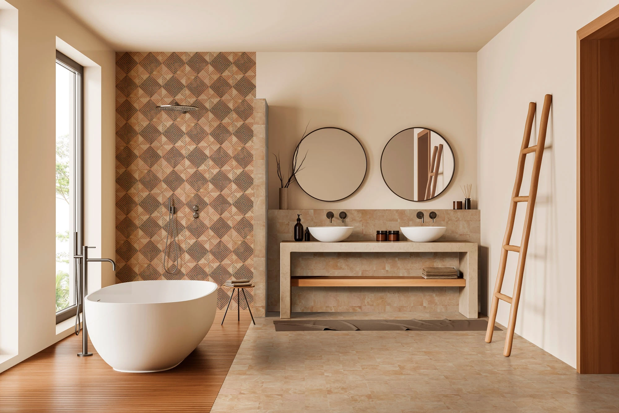Terra Lava Grey 11,5x11,5 Nanda Tiles фото 16