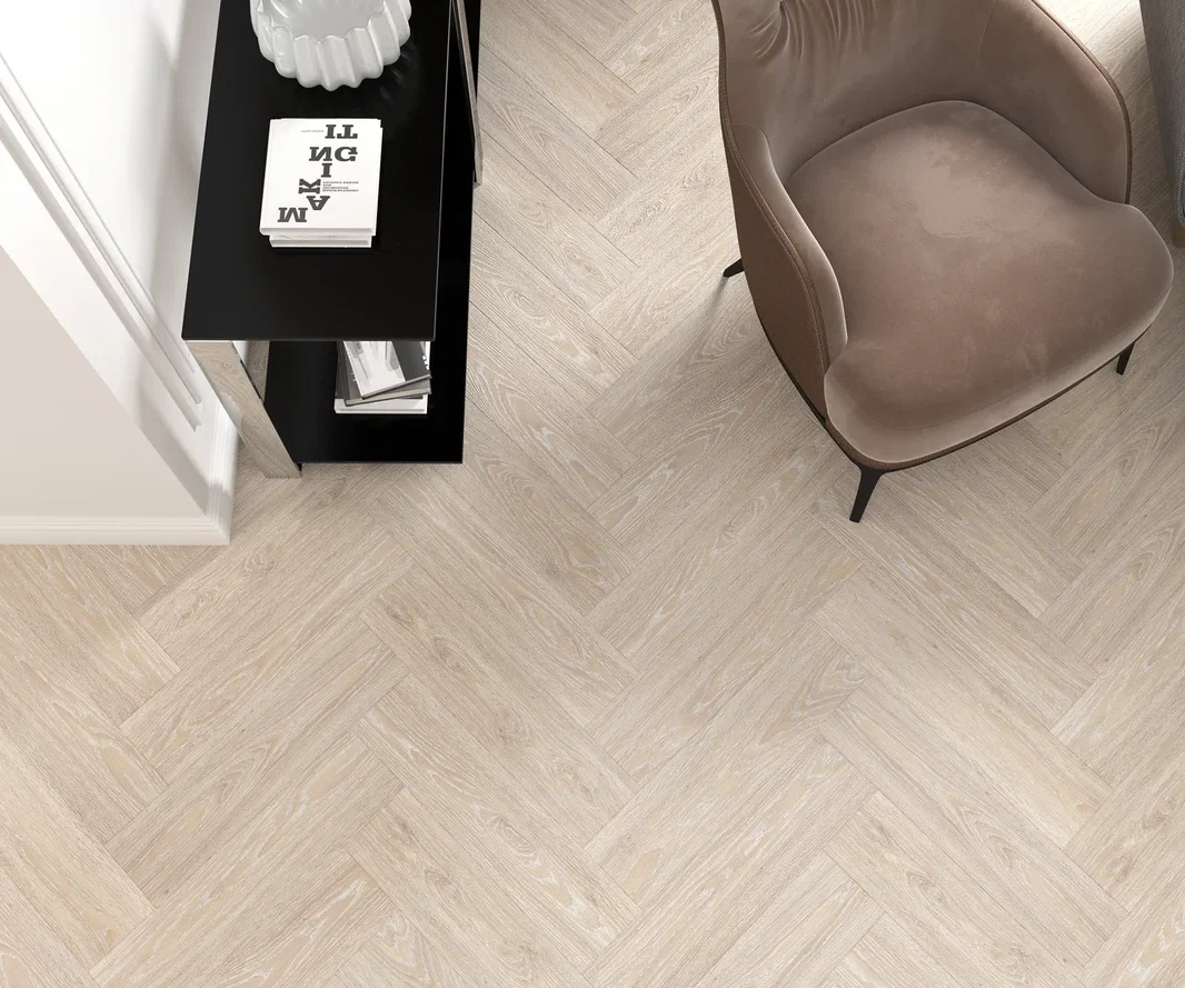 Oak Basalt GP White 14,7x59,4 Eurotile Ceramica