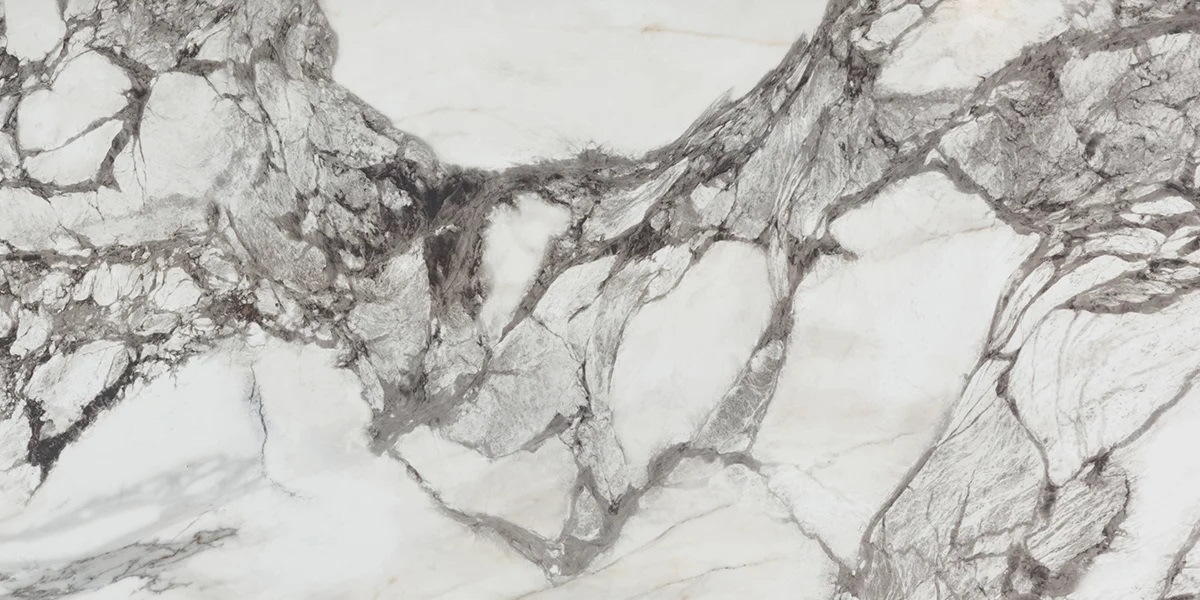 Rain Marble White Polished Full Lappato 60x120 RAK Ceramics