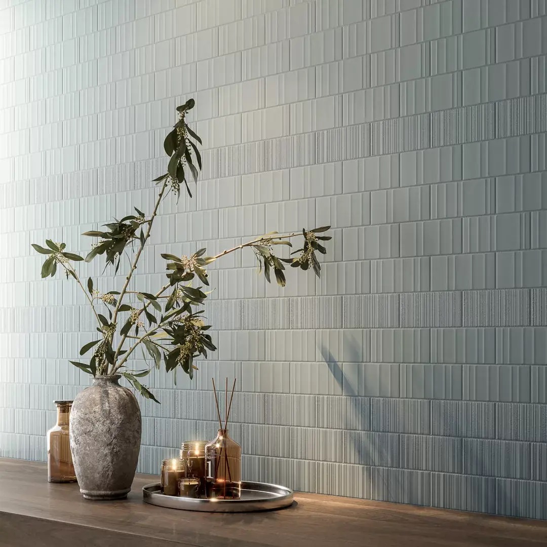 KMD3STA059BN Декор Касба белый структура 7,4x15x0,82 Kerama Marazzi
