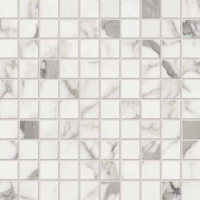 A2M1 Calacatta Mosaico Lappato RT 30x30 Keope