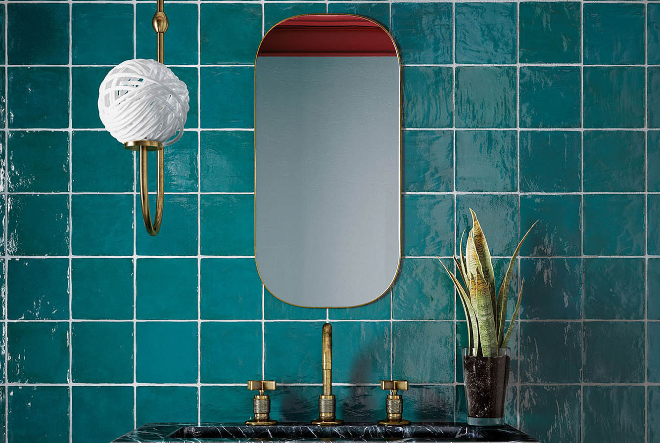25847 La Riviera Botanical Green 6.5x20 EQUIPE