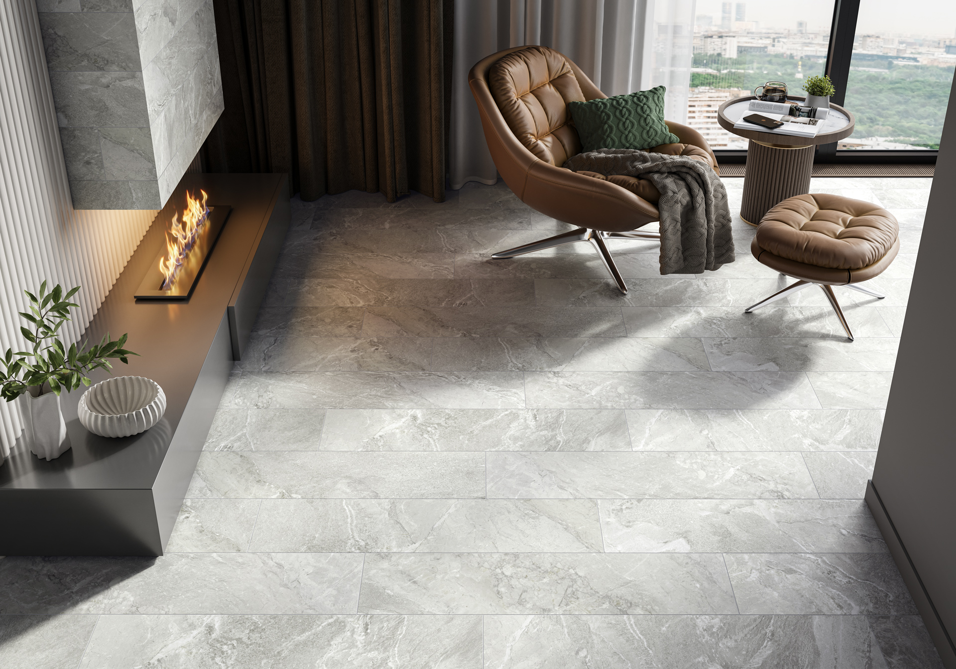 GFA2090TBR70R Tiberio матовый 200x900x7 Alma Ceramica (Уралкерамика) фото 13