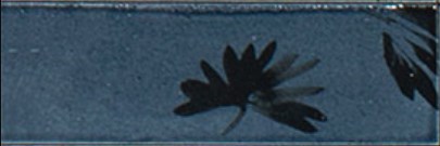 M96W Rice Blu dec Leaf Lux 5x15 MARAZZI Italy