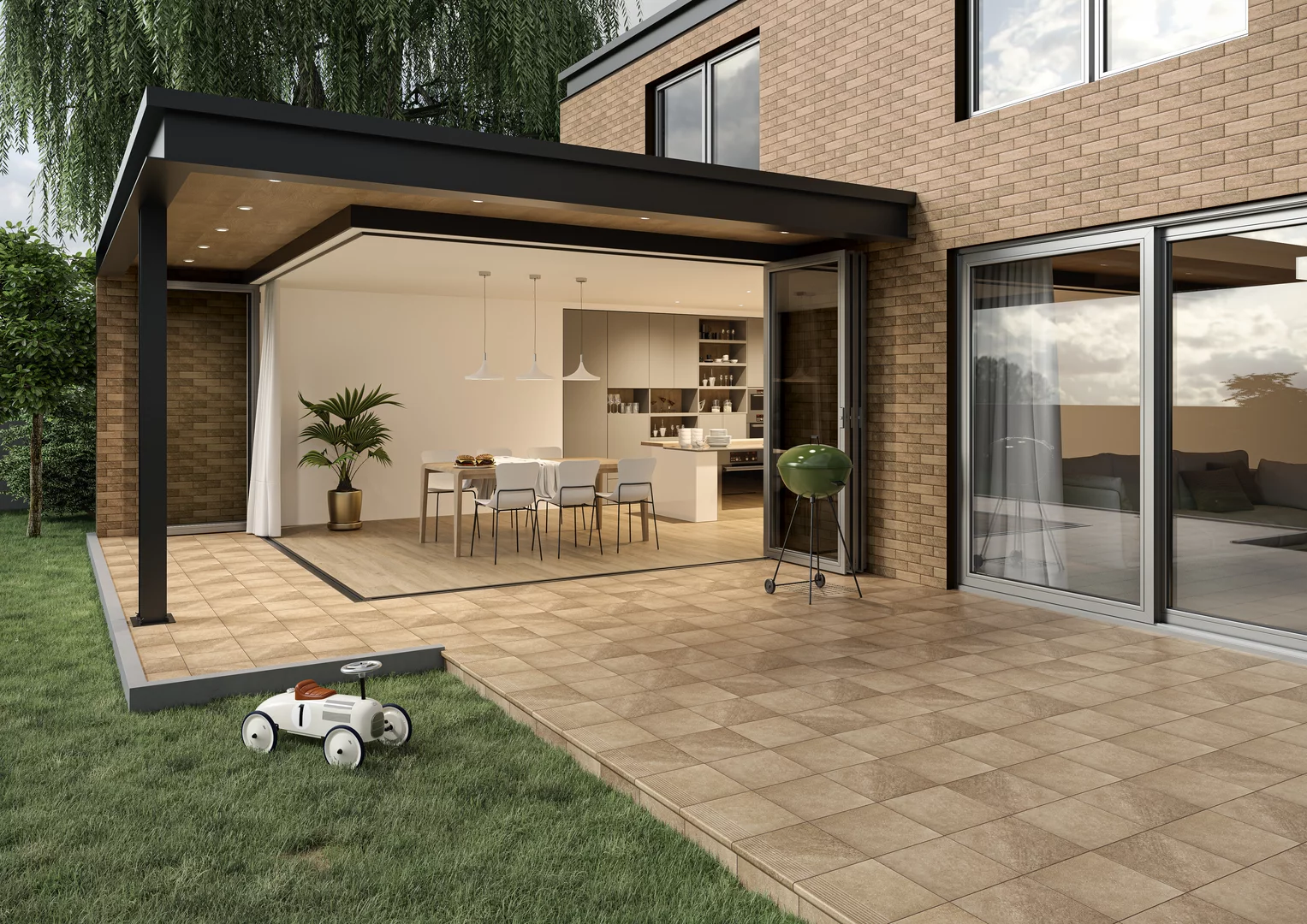 Mattone Pietra Beige 7 mm 24,5x6,6 Paradyz фото 6