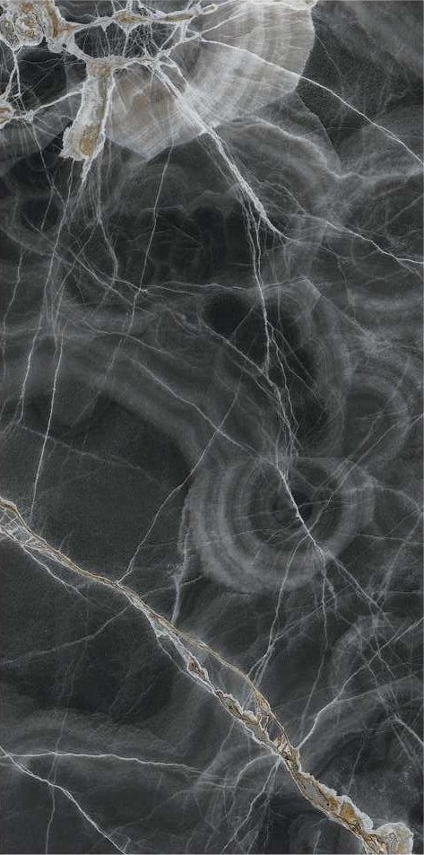 L175563MF6 Marmi Black Onyx Lucido 150x75 IRIS FMG