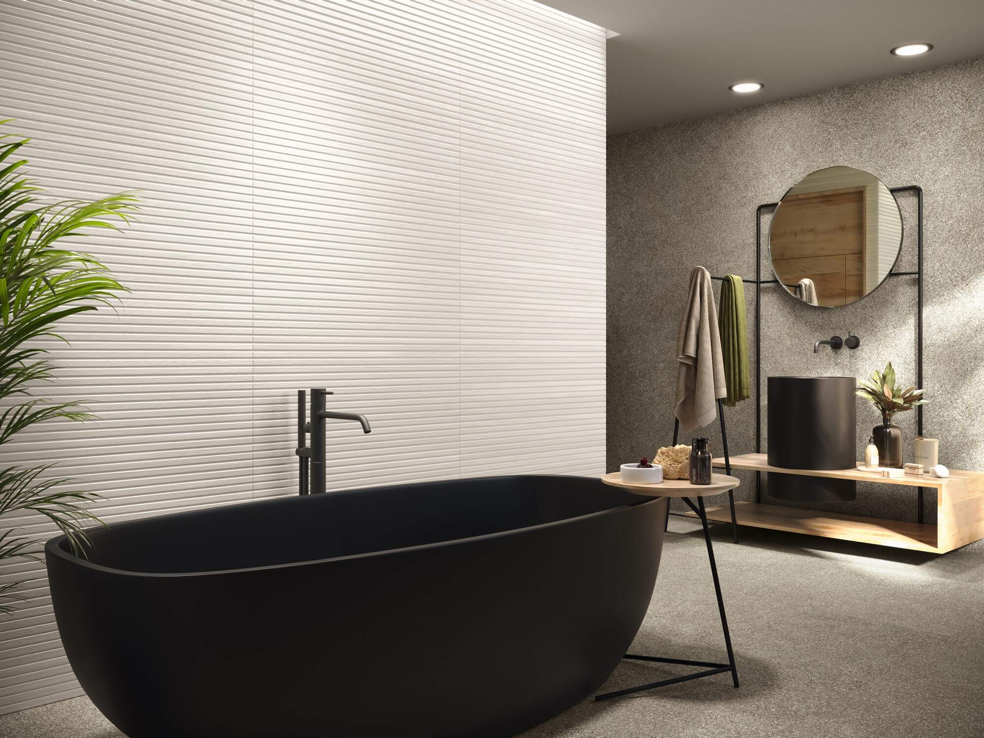 9545 Amazonas Roble Relieve Rect 30х90 Porcelanite Dos