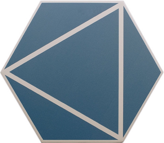 127021 FANCY LINES OCEAN R10 20x23 DNA Tiles