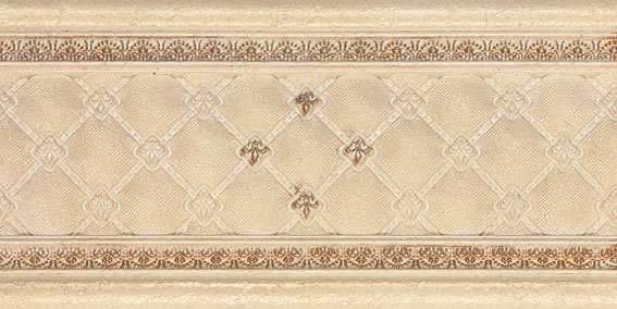 Cenefa Capitone Crema 7.5*15 CARMEN