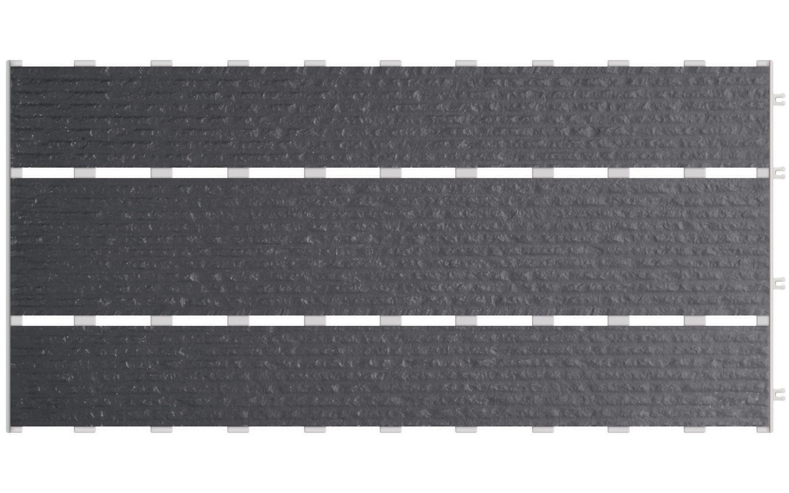 IA909.2 Фарфоровая решетка Apache Anthracite 24,5x49,5 Serapool