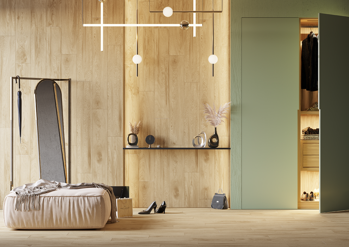 K-2104/SR/p01 Плинтус Alleya Темно-коричневый 76x1200x10 Kerranova