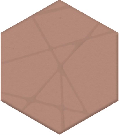 OS/E241/63011 Декор Агуста розовый 6х5,2 Kerama Marazzi