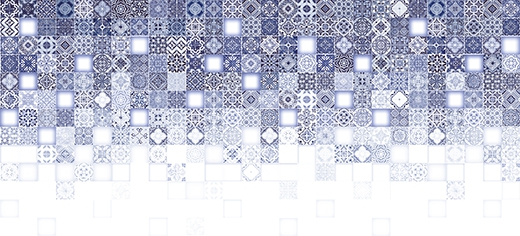 HAG451D Hammam рельеф многоцветный 20x44 Cersanit