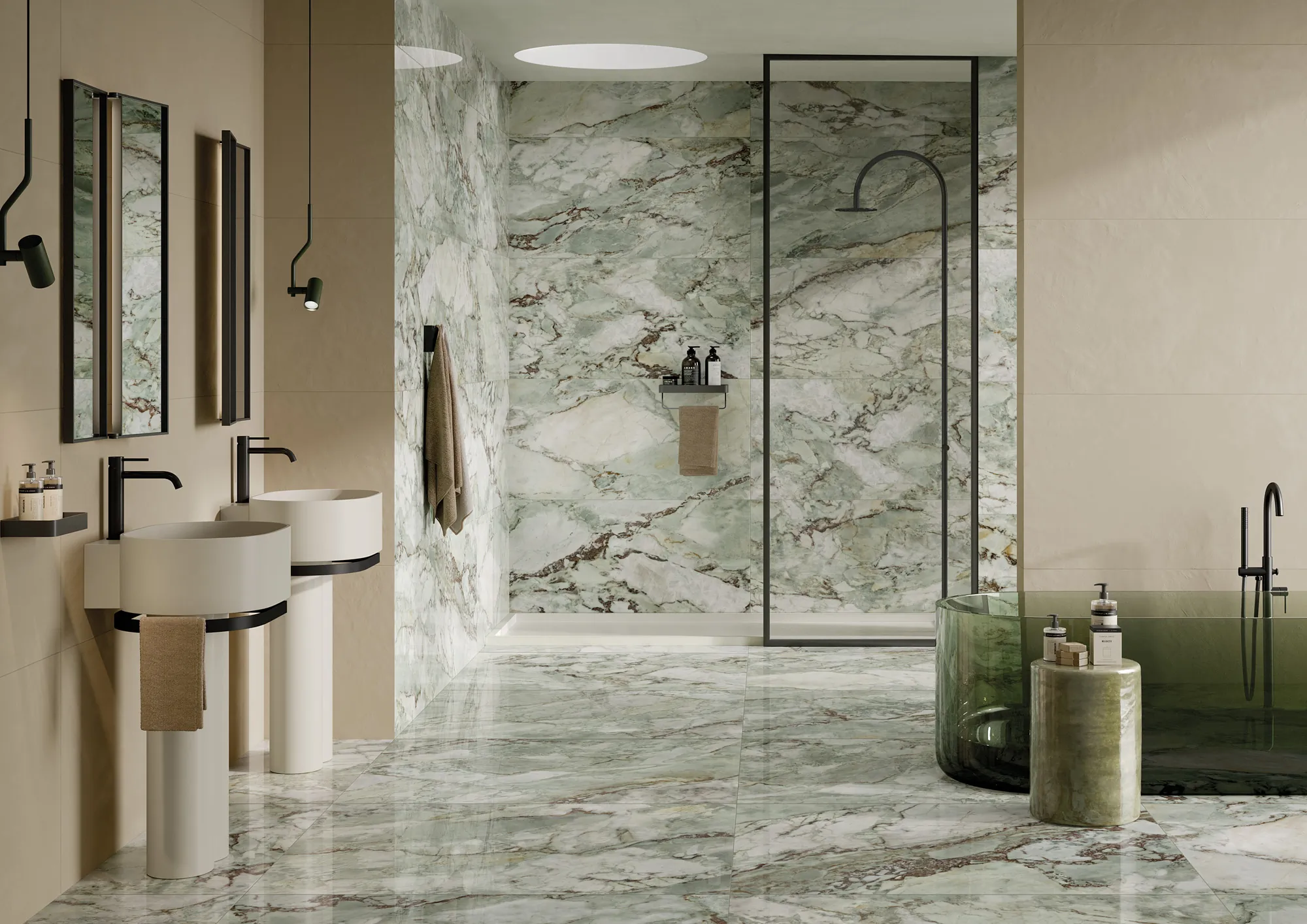 Green Sunset La Fabbrica Ceramiche