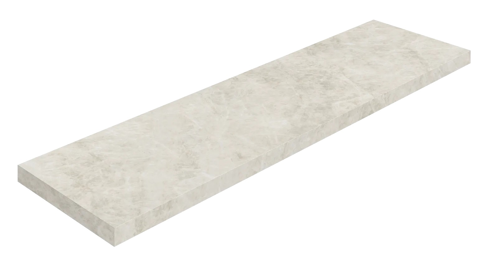 620070003209 Лирика Уайт Ступень Угловая Левая 33x120 ColiseumGres