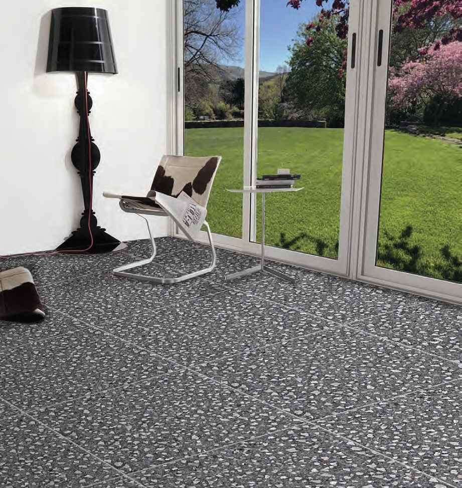 Black Terrazzo ProGRES Ceramica