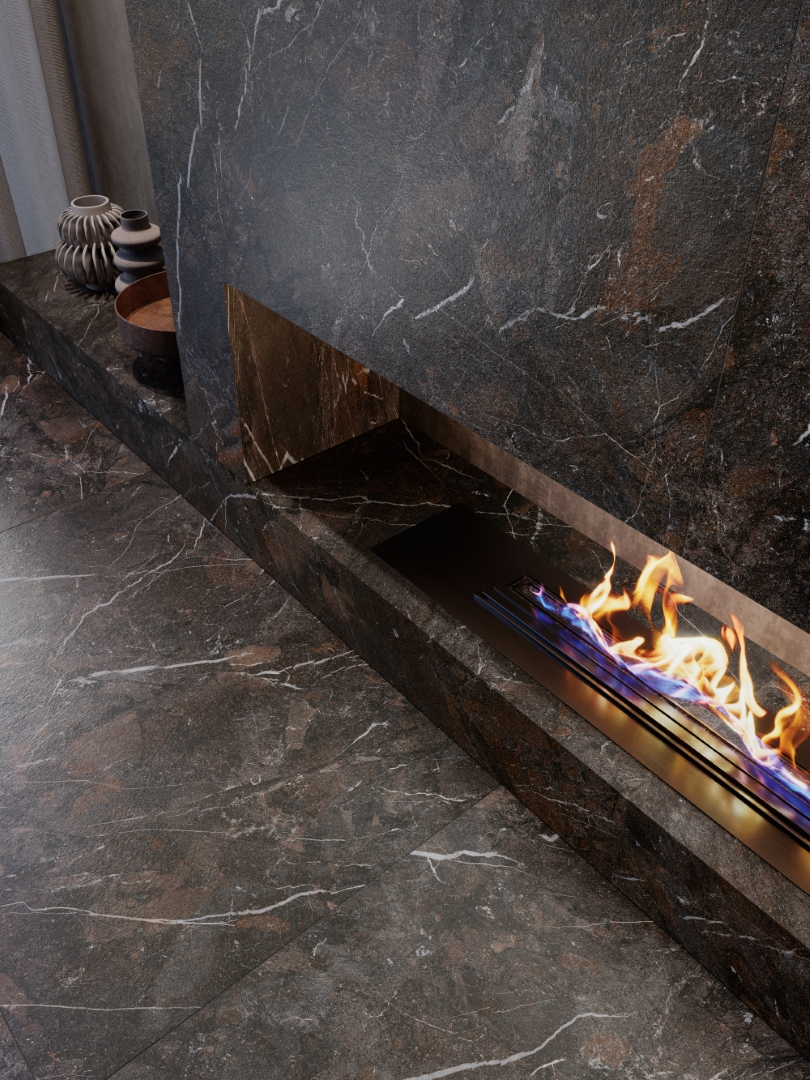 80BC23E Breccia Imperiale Natural 5.6 mm 120х120 Grespania фото 10