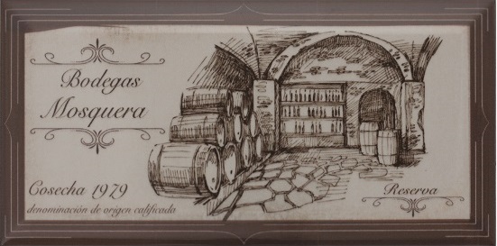 Hueso Wine Labels Decor Mix 10x20 FABRESA