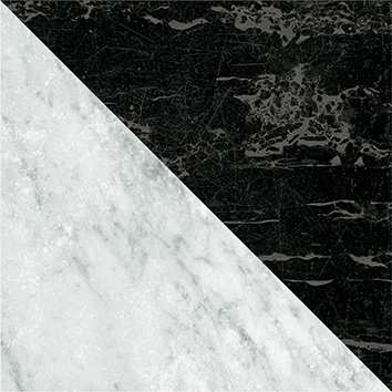 4101199 Flag Black White 18,6x18,6 41ZERO42