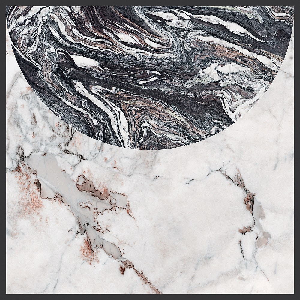 764130 Policroma Volta Breccia-Cipollino Mat Ret 6mm 120x120 Cedit