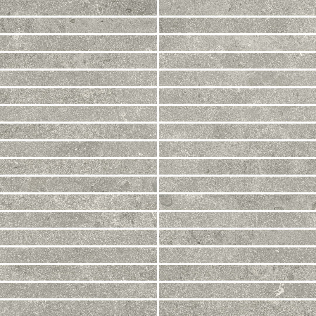 610110001426 Аура Стоун Грэй Мозаика Стрип 30x30 Italon