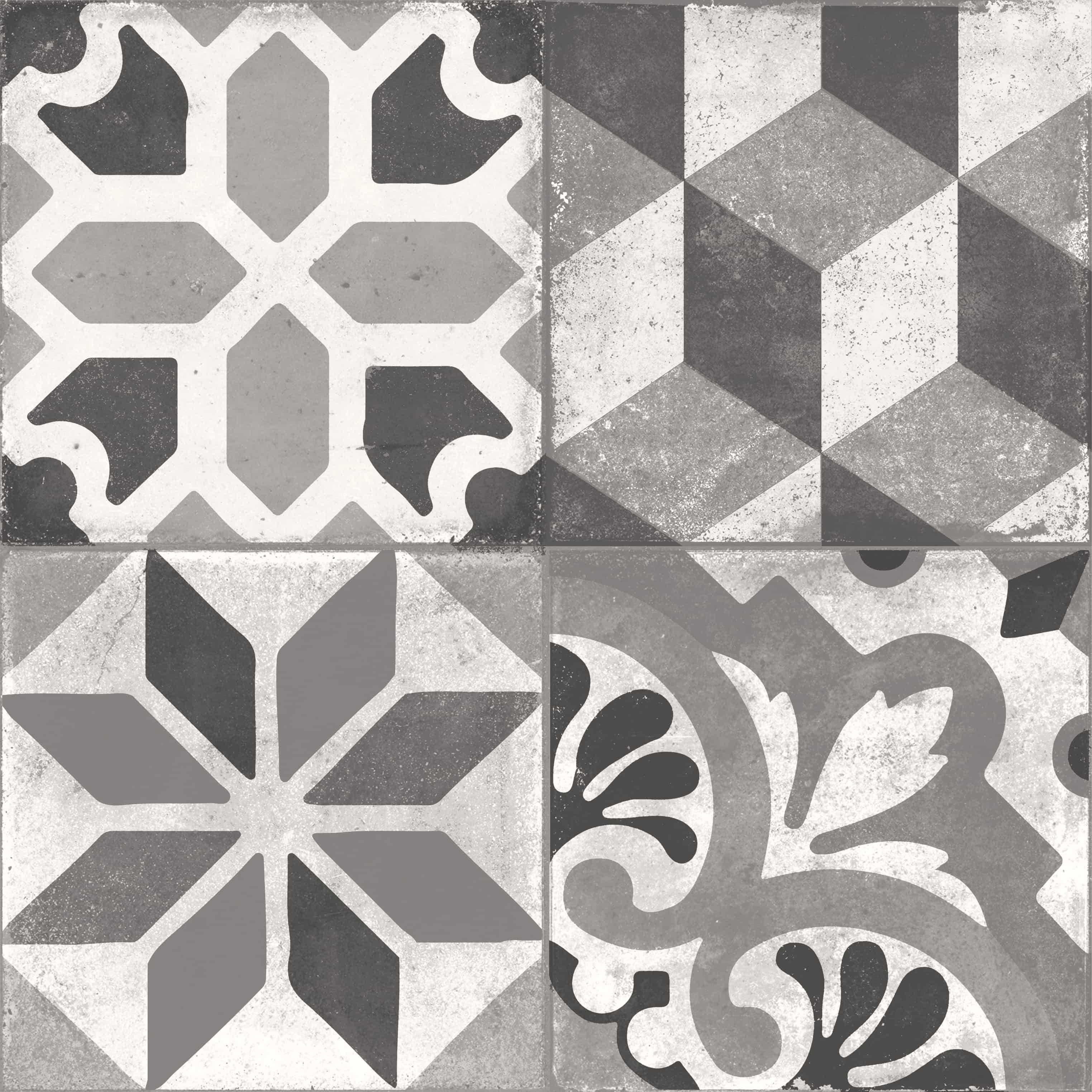 Heritage Mix Grey 33x33 Gresart