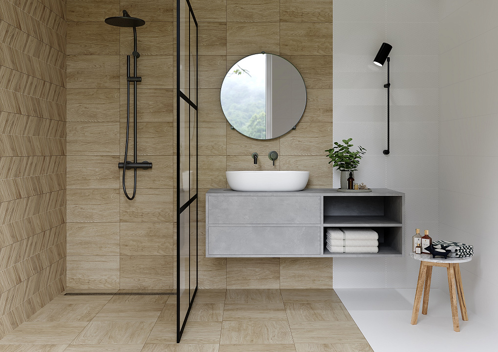 010100001163 Муза бежевый низ 02 25х40 Gracia Ceramica фото 13