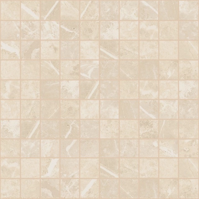 767150 Elemental Cream Dolomia Mosaico Nat 3x3 30x30 Cerim
