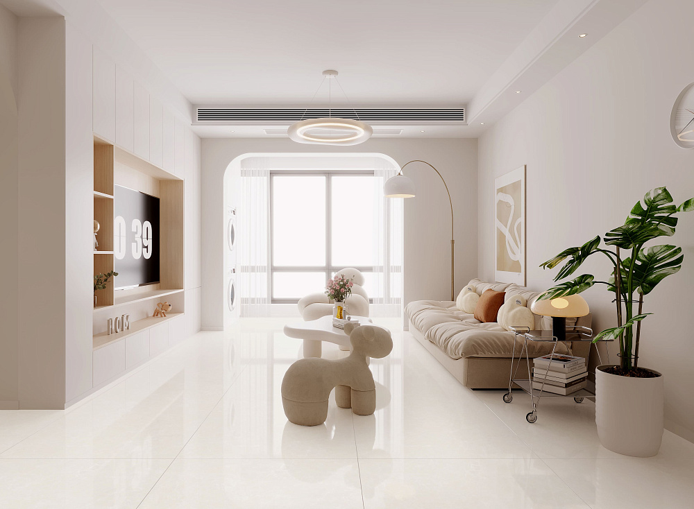BHW-0019 Crema Marfil Polished (Sinking Ink) 600x1200x8 Basconi Home