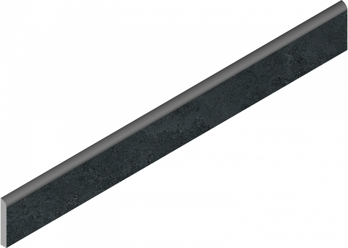 610130000488 Materia Titanio Battiscopa 7,2x60 Italon