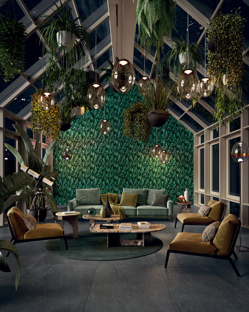 Wonderwall Silver Leaf Natural 3.5 mm 100x300 Kerlite фото 8