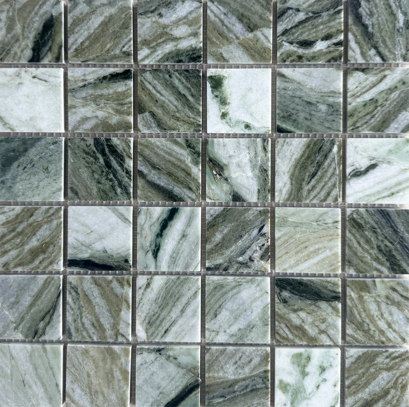 JMST2501 Green Marble 48х48 305x305x7 StarMosaic