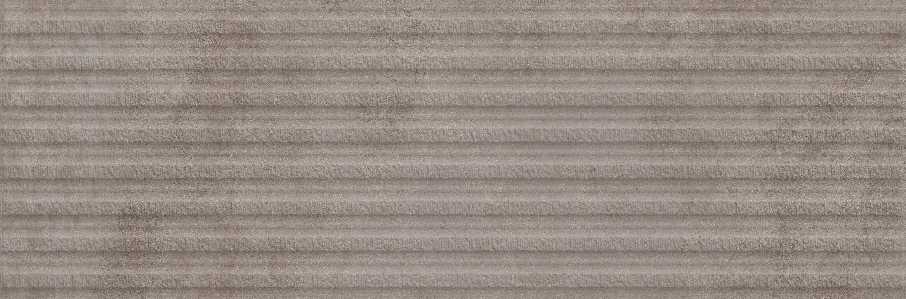 988 Лофт Мокко рельеф полоски 32,5x100 Eurotile Ceramica