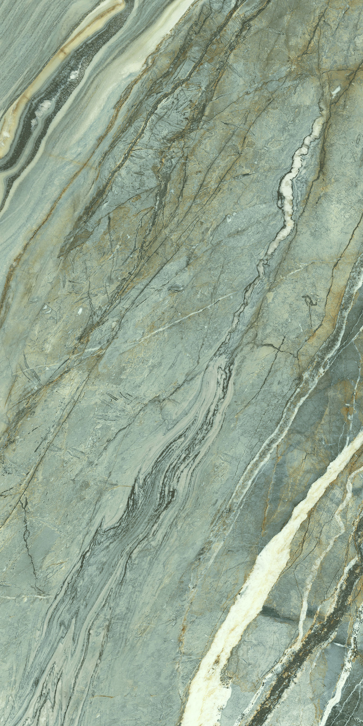 GT1206020217LGR Shanti Зеленый лаппатированный 60x120 Global Tile