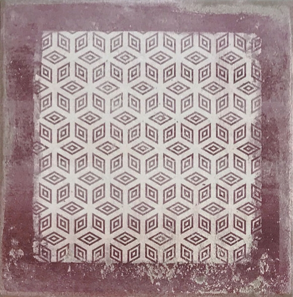 TOSCANA MATT ROSE DECO 20X20 Decocer