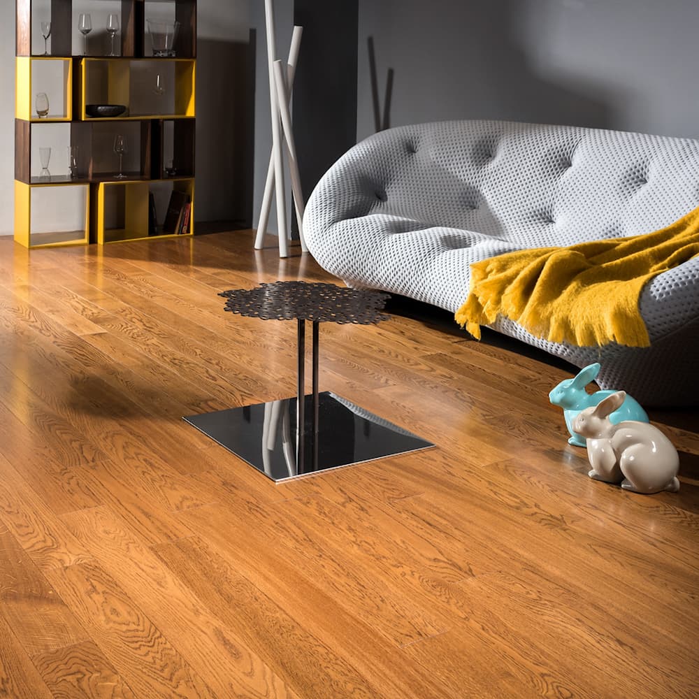 Дубовый паркет цвет орех