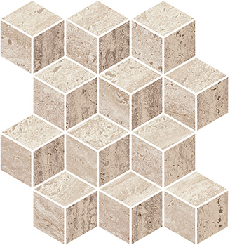 KMD2MSM019BR Декор Про Травертин мозаичный микс матовый обрезной 34,5x37x0,9 Kerama Marazzi фото 3