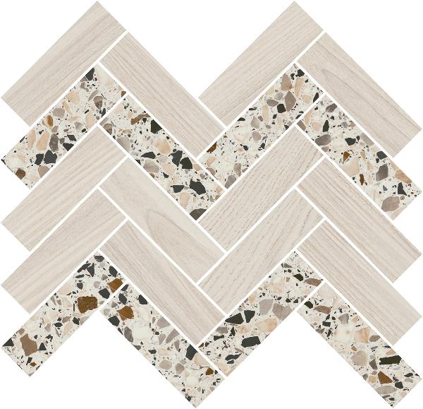 T042/SG5113 Монтиони мозаичный миндальный 34x35,5 Kerama Marazzi