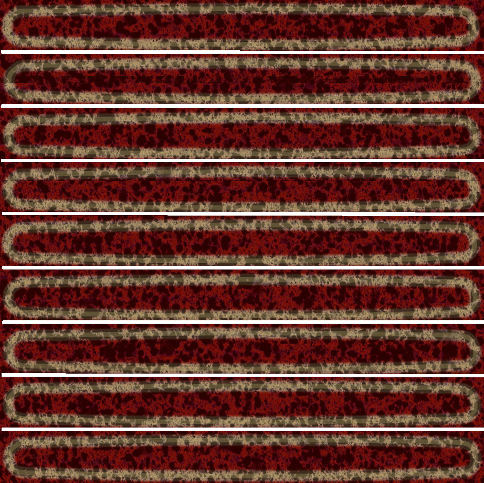KMD2SOB003BN Декор чипсет Далия красный тёмный глянцевый 20x20x0,95 Kerama Marazzi