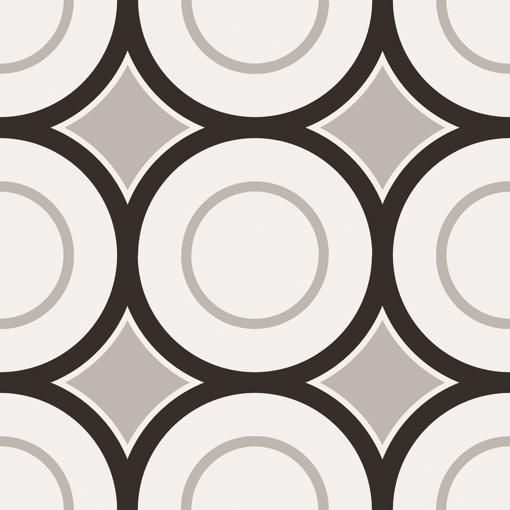 Patchwork black&white Mix 20x20 Sant Agostino