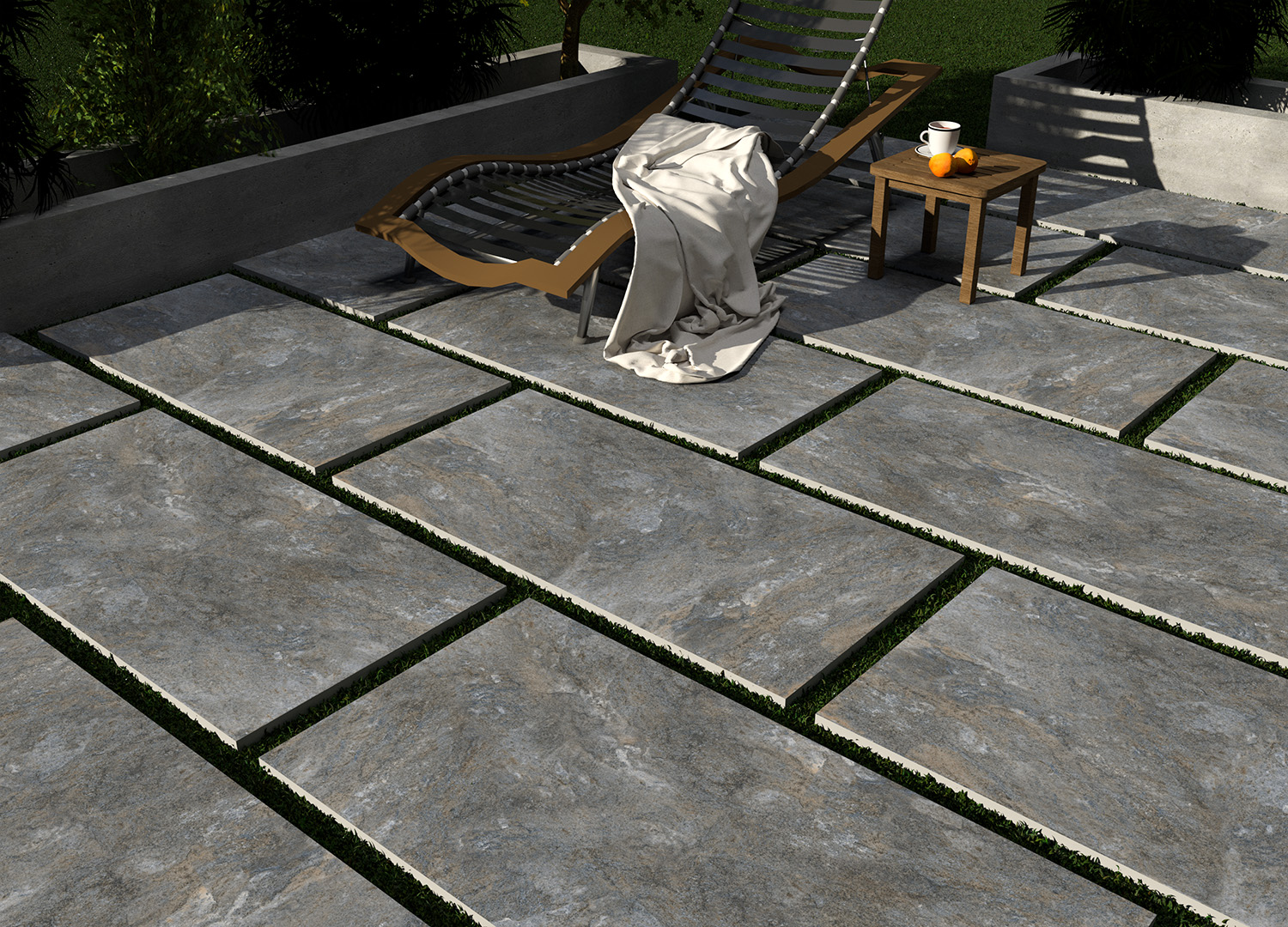 72039 Loren Dark Grey Matt 20mm 60x120 Persepolis Tile
