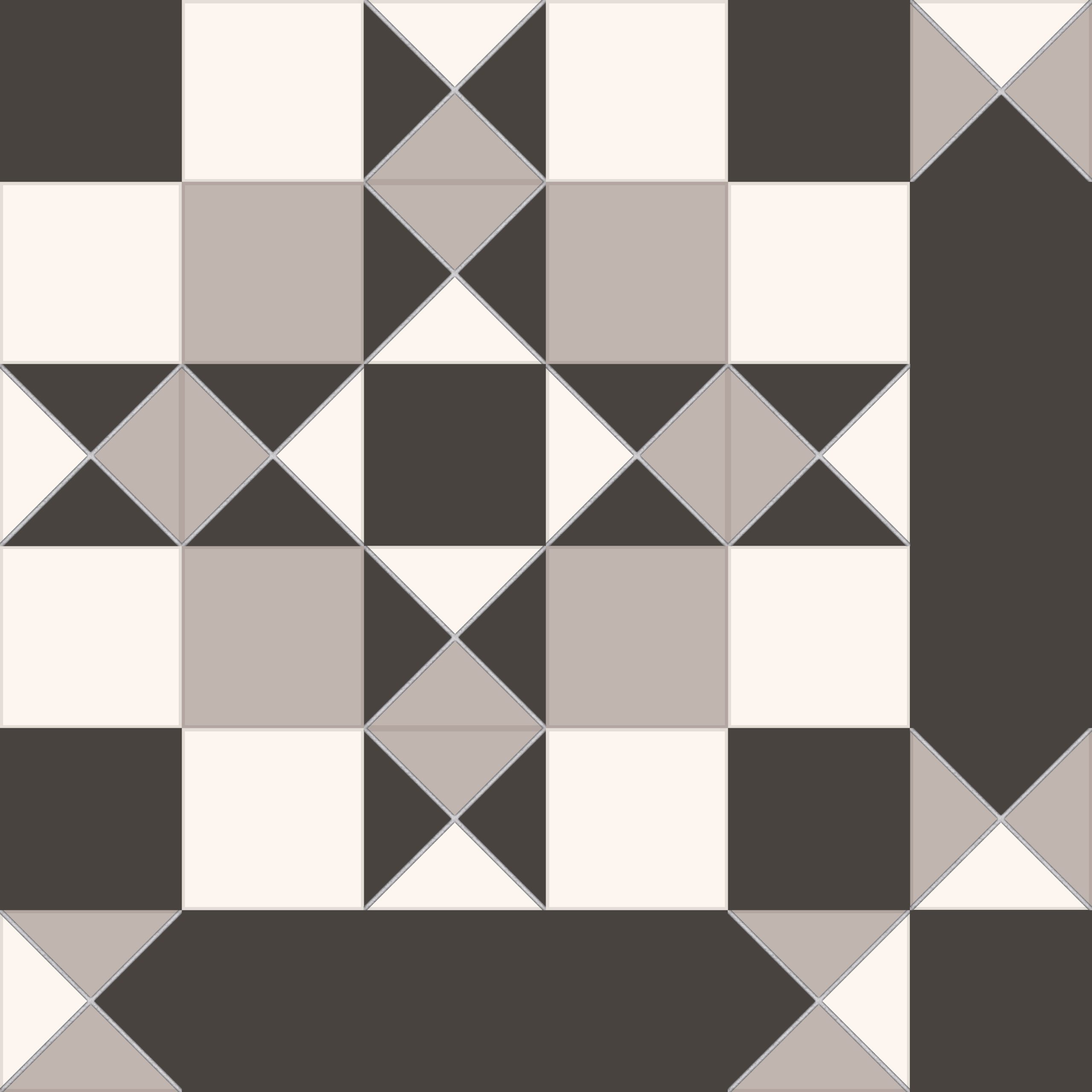 Victorian Dreams Windsor black 45,2x45,2 Kerlife (Navarti)