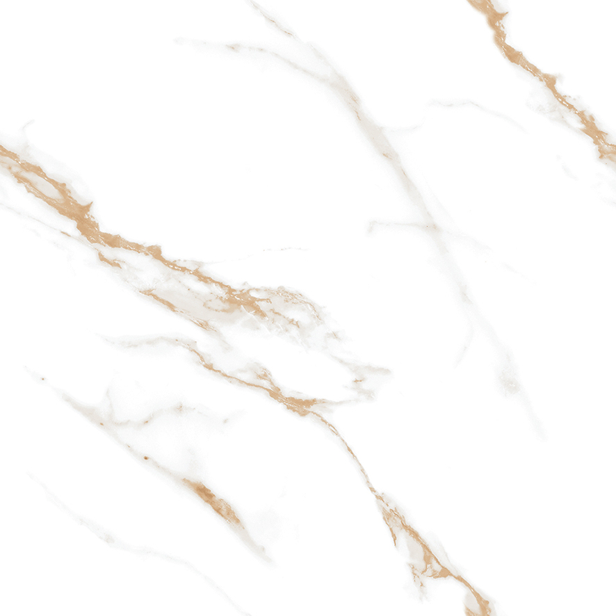 Calacatta Sharp Gold Белый Полированный 60х60 Ceradim