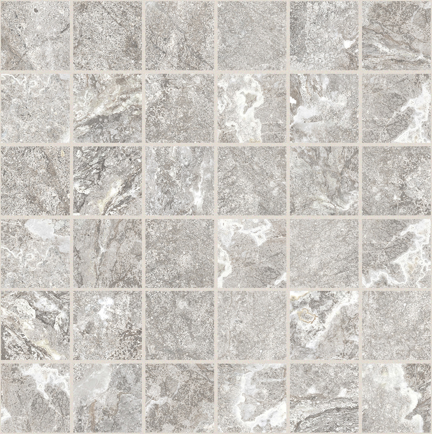 767650 Onyx&More White Porphyry STR Mosaico 5x5 30x30 Casa Dolce Casa