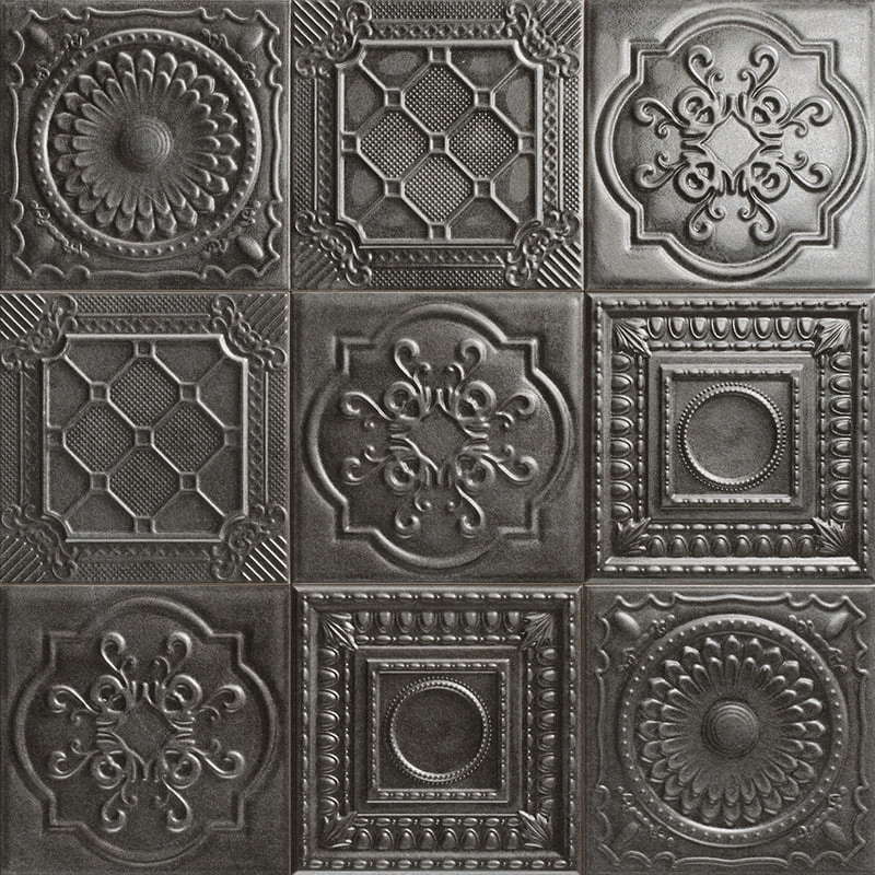 Relief Silver 20x20 Mainzu
