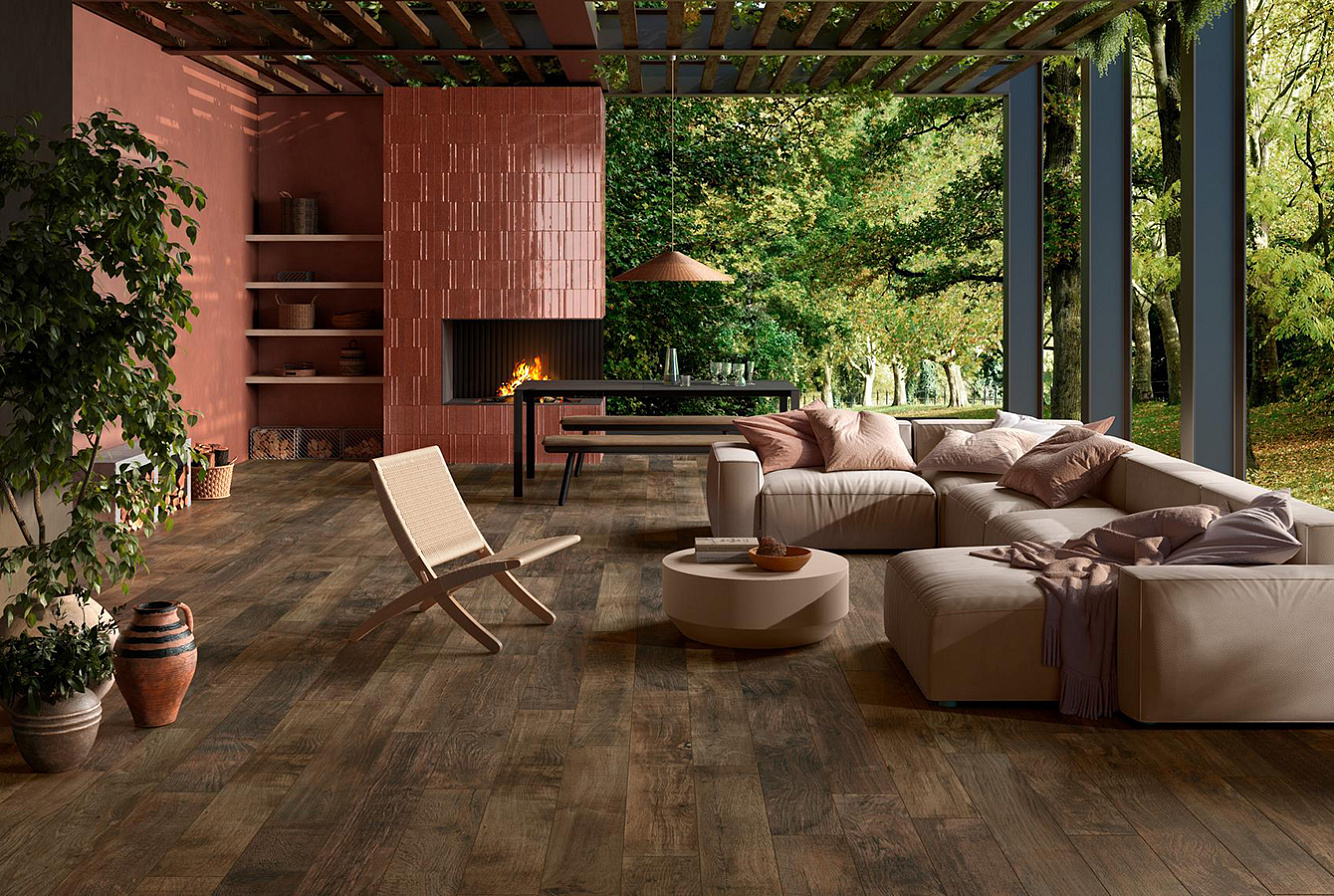 RDLQ Nodis Chevron Natural Matt 11x54 Ragno Marazzi фото 14